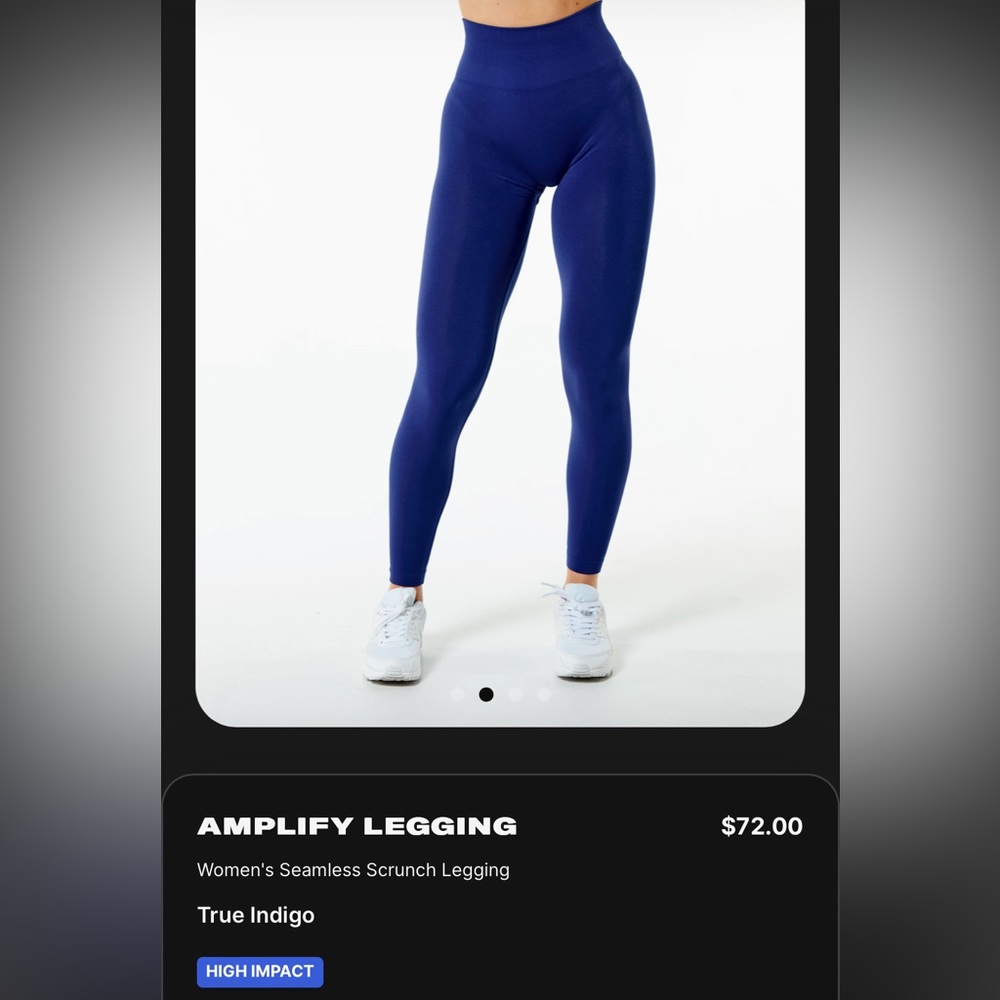 Never worn Alphalete leggings